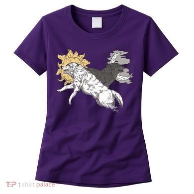 Double Wolf Moon Sun Women's T-Shirt