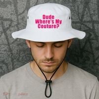 Dude WhereS My Couture Sarcastic Bucket Hat thumb 2