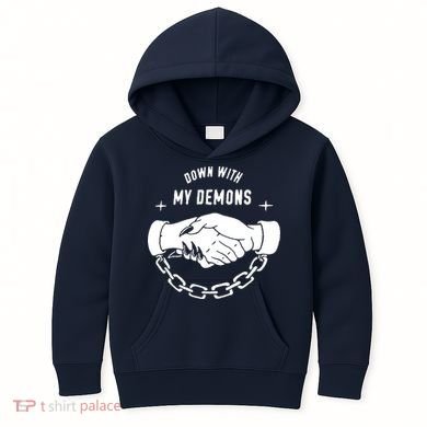 Down With My Demons Kids Hoodie