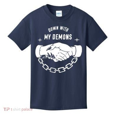 Down With My Demons Kids T-Shirt