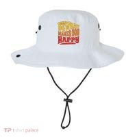 Do What Makes You Happy Positive Quote Bucket Hat thumb 0