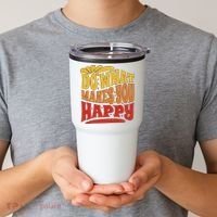 Do What Makes You Happy Positive Quote Tumbler thumb 2