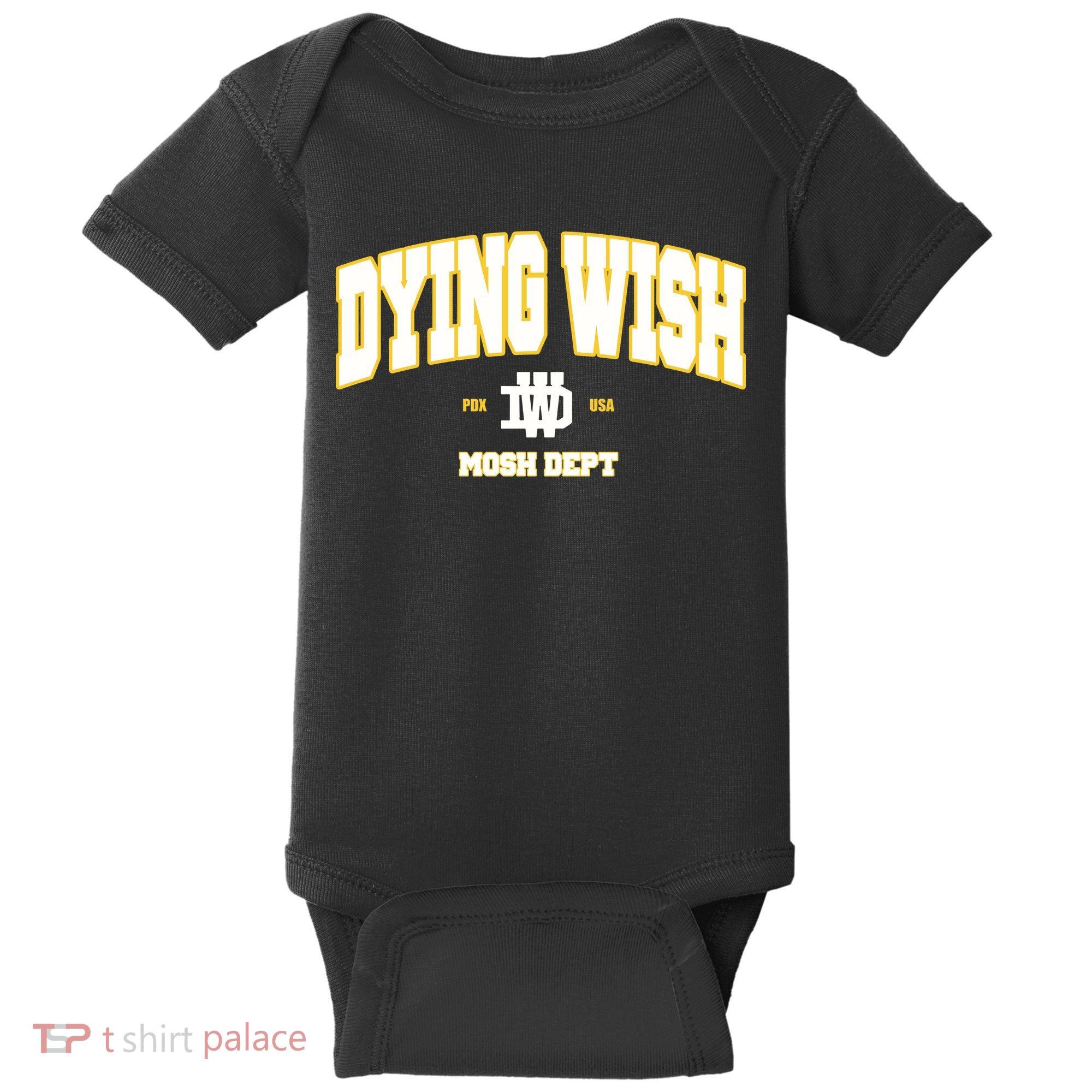 Dying Wish Mosh Dept Baby Bodysuit