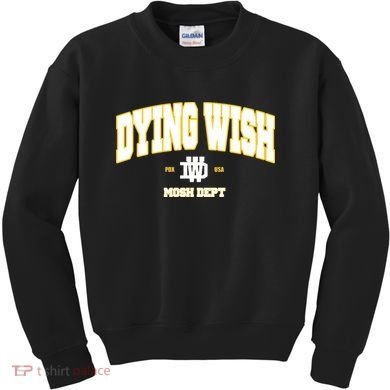 Dying Wish Mosh Dept Kids Sweatshirt