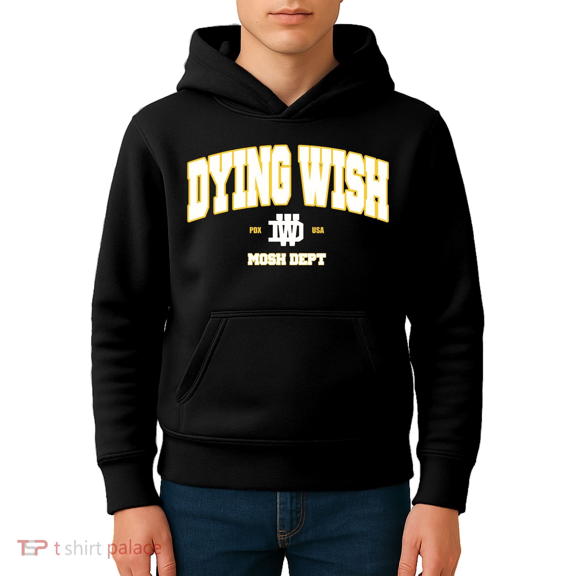 Dying Wish Mosh Dept Kids Hoodie
