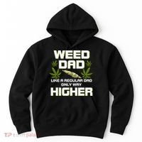 Dad Weed Marijuana Funny 420 Cannabis Gift Fathers Day Hoodie thumb 0