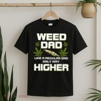 Dad Weed Marijuana Funny 420 Cannabis Gift Fathers Day T-Shirt thumb 2