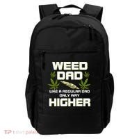 Dad Weed Marijuana Funny 420 Cannabis Gift Fathers Day Backpack thumb 0