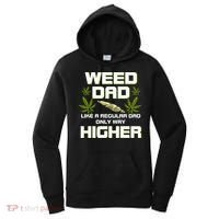 Dad Weed Marijuana Funny 420 Cannabis Gift Fathers Day Women's Hoodie thumb 0