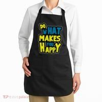Do What Makes You Happy Postive Quote Apron thumb 2