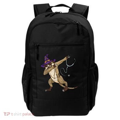 Dabbing Witch Meerkat Nurse Vintage Gift Backpack