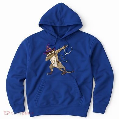 Dabbing Witch Meerkat Nurse Vintage Gift Hoodie