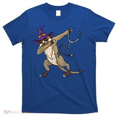 Dabbing Witch Meerkat Nurse Vintage Gift T-Shirt