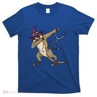 Dabbing Witch Meerkat Nurse Vintage Gift T-Shirt thumb 0