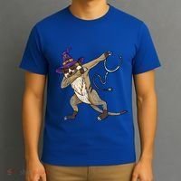 Dabbing Witch Meerkat Nurse Vintage Gift T-Shirt thumb 3