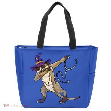 Dabbing Witch Meerkat Nurse Vintage Gift Tote Bag