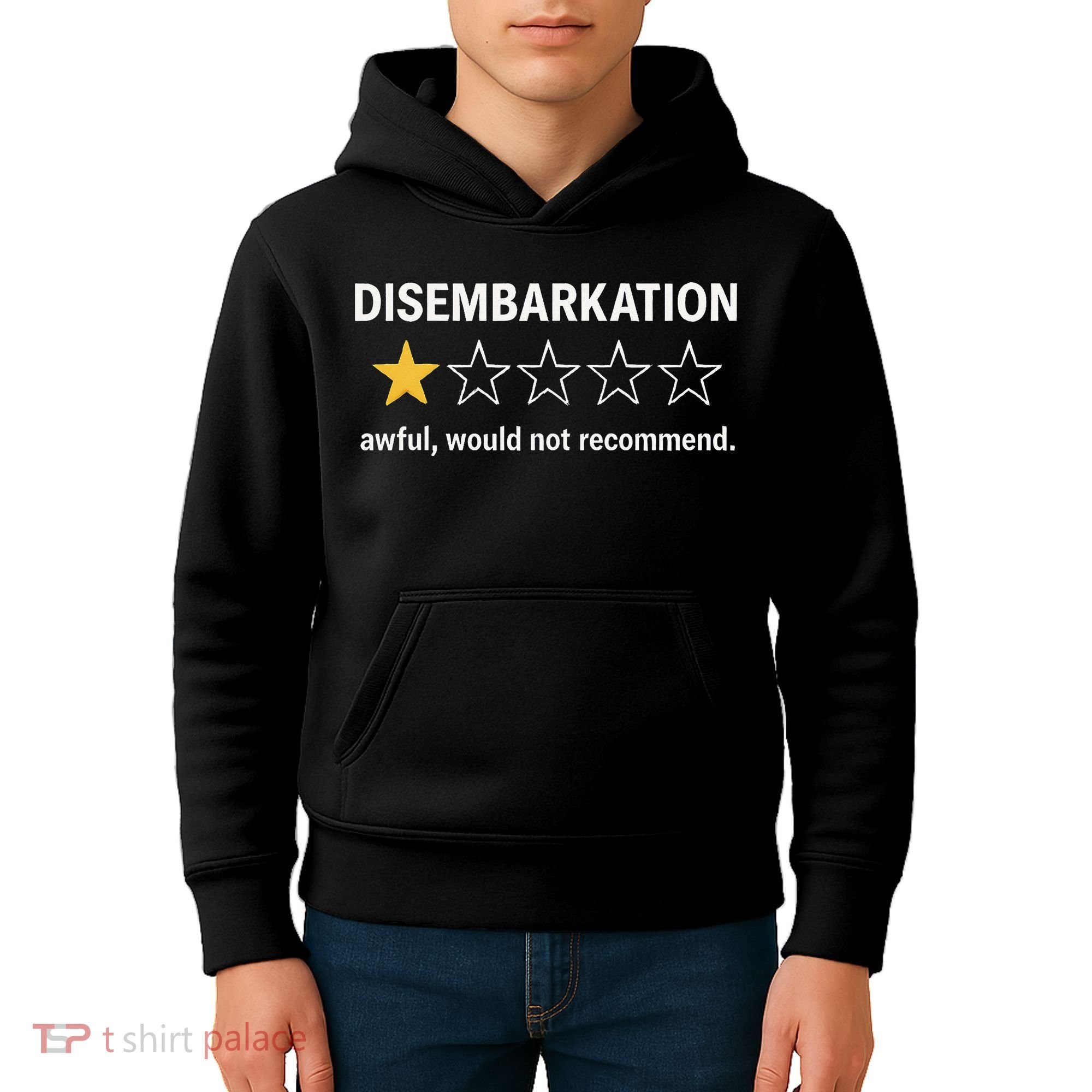 Disembarkation Would Not Recommend Kids Hoodie