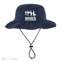 Drumline Weapons Of Mass Percussion Funny Drum Line Band Bucket Hat thumb 0