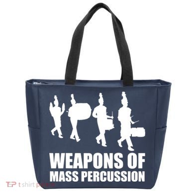 Drumline Weapons Of Mass Percussion Funny Drum Line Band Tote Bag