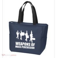 Drumline Weapons Of Mass Percussion Funny Drum Line Band Tote Bag thumb 3