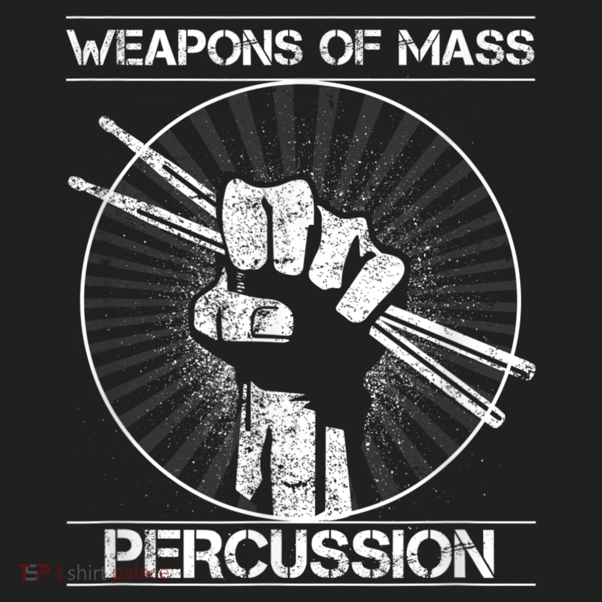 Drummers Weapons Of Mass Percussion Funny Drum Stick Beanie