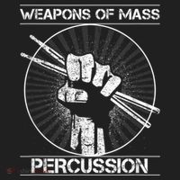 Drummers Weapons Of Mass Percussion Funny Drum Stick Golf Towel thumb 3