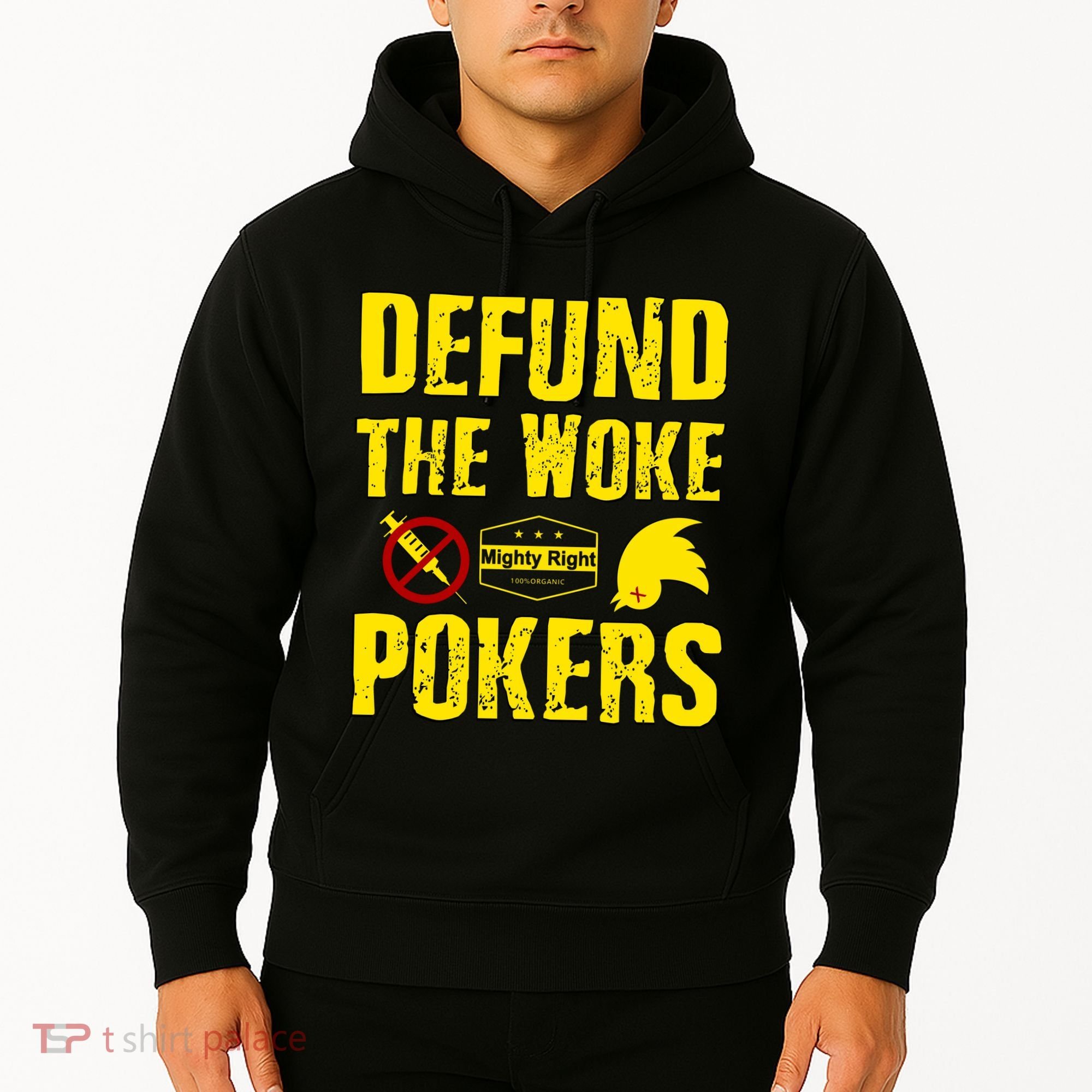Defund Woke Pokers Hoodie