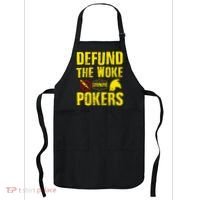 Defund Woke Pokers Apron thumb 0