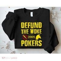 Defund Woke Pokers Sweatshirt thumb 2