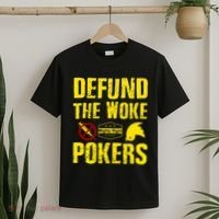 Defund Woke Pokers T-Shirt thumb 2
