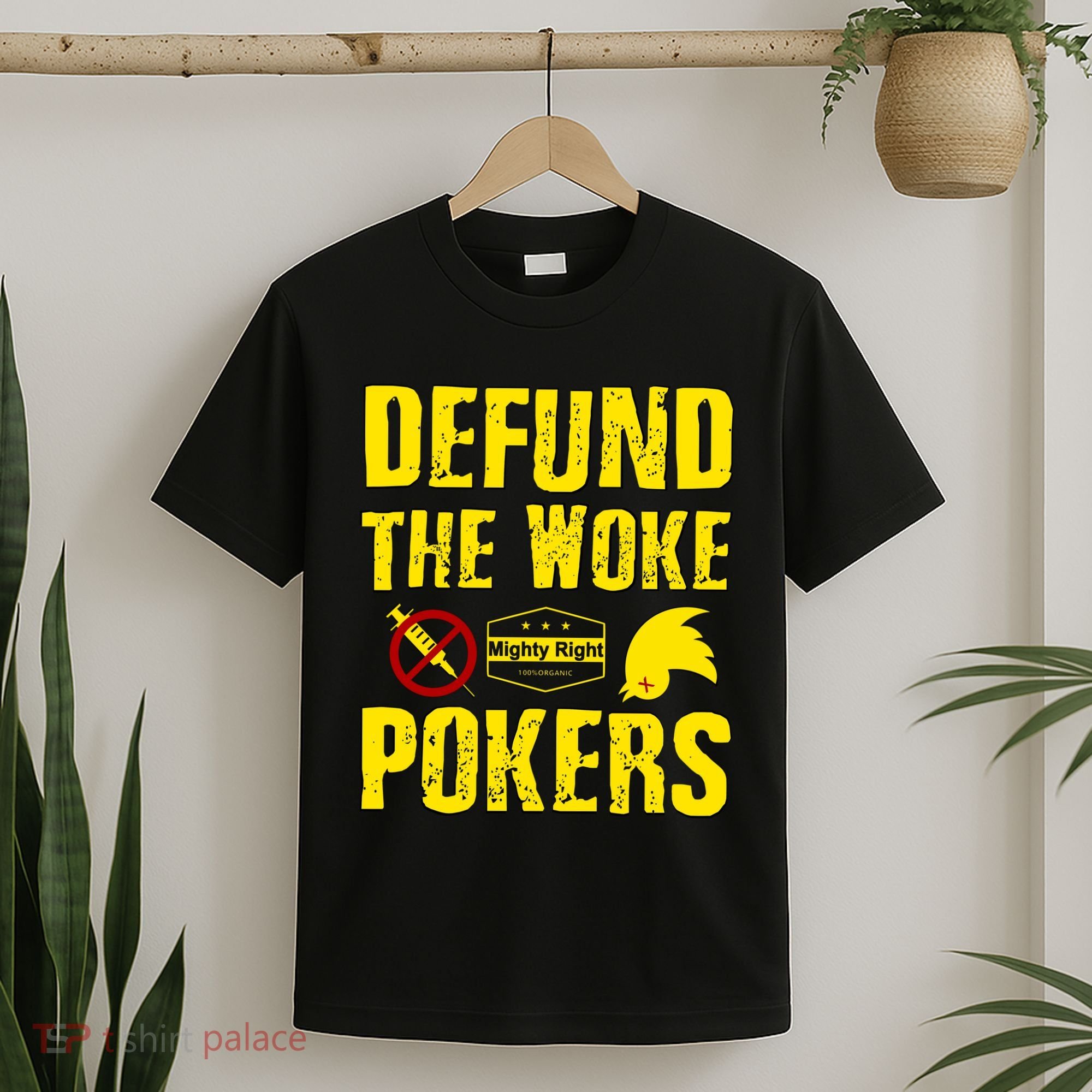 Defund Woke Pokers T-Shirt
