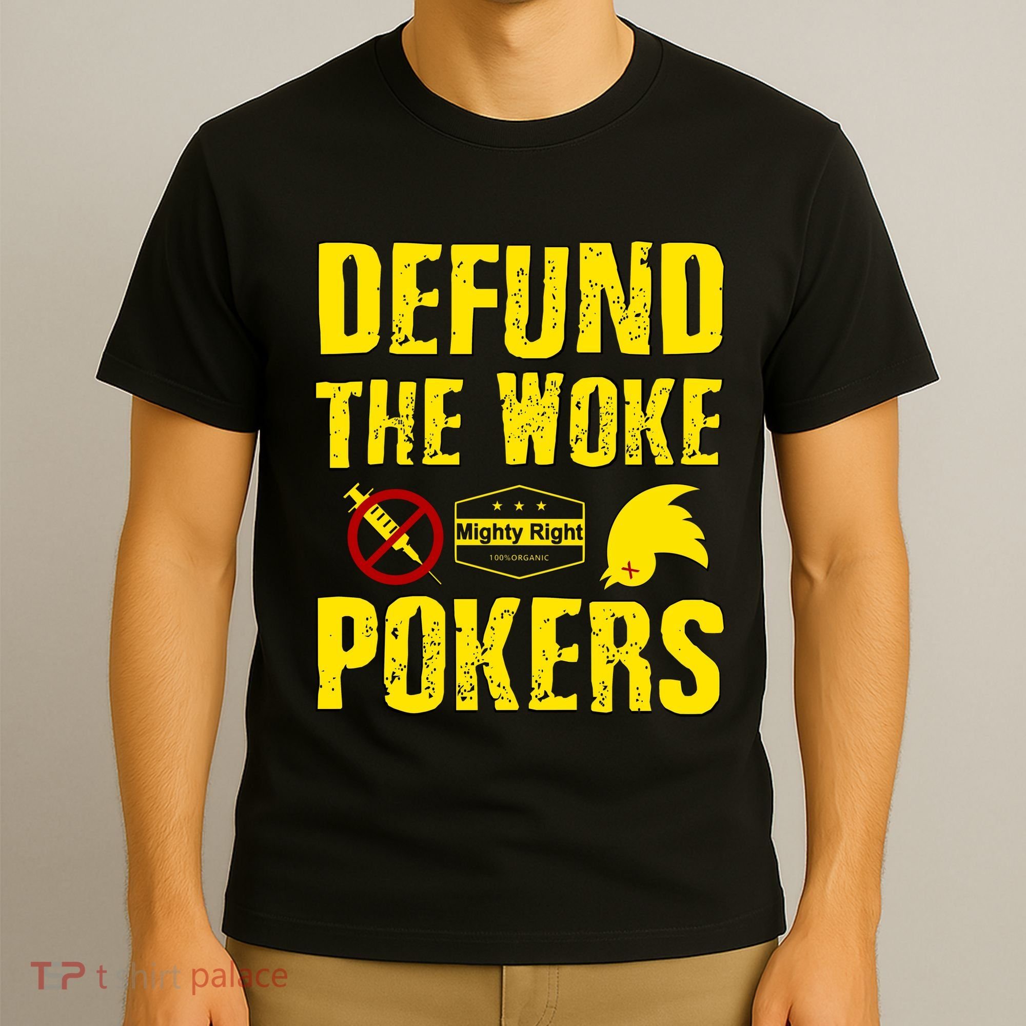 Defund Woke Pokers T-Shirt
