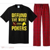 Defund Woke Pokers Pajama Set thumb 0