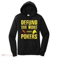 Defund Woke Pokers Women's Hoodie thumb 0