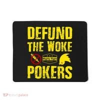Defund Woke Pokers Mousepad thumb 0