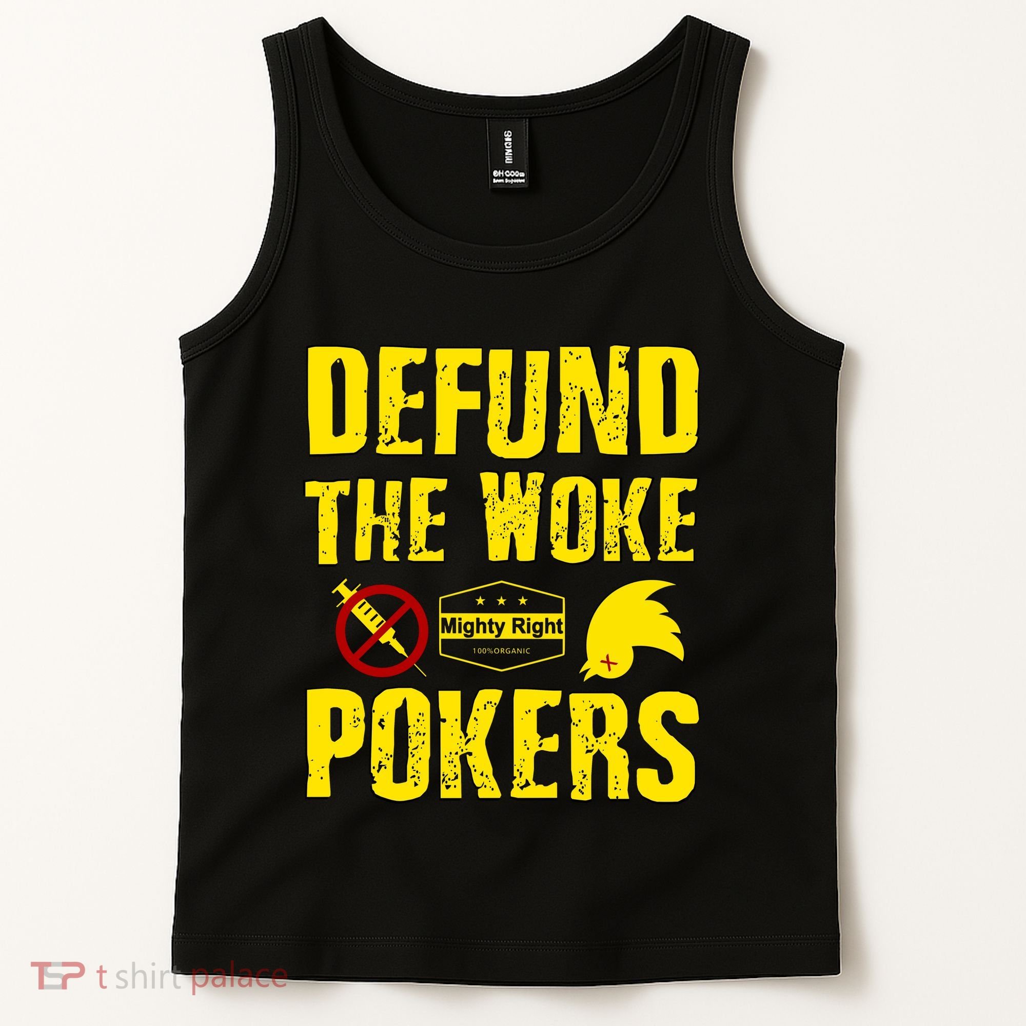 Defund Woke Pokers Tank Top