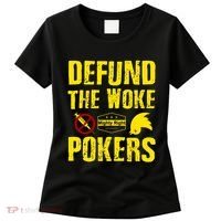 Defund Woke Pokers Women's T-Shirt thumb 0