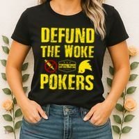 Defund Woke Pokers Women's T-Shirt thumb 2