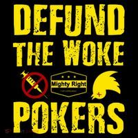Defund Woke Pokers Kids T-Shirt thumb 4