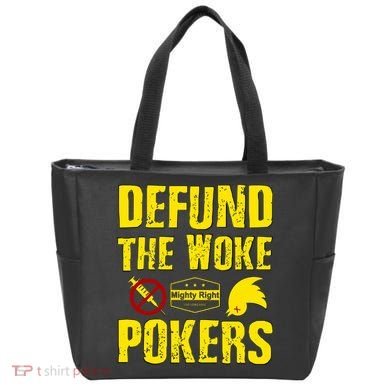 Defund Woke Pokers Tote Bag
