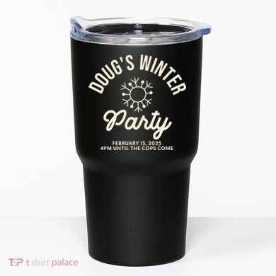 Dougs Winter Party February Tumbler