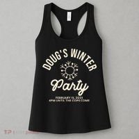 Dougs Winter Party February Women's Tank Top thumb 3