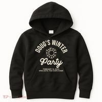 Dougs Winter Party February Kids Hoodie thumb 0