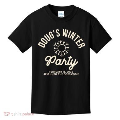 Dougs Winter Party February Kids T-Shirt