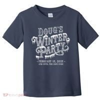 Dougs Winter Party 15 February Invite Dougs Winter Party Toddler T-Shirt thumb 0