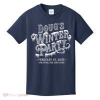 Dougs Winter Party 15 February Invite Dougs Winter Party Kids T-Shirt thumb 0