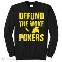 Defund Woke Pokers Sweatshirt thumb 0
