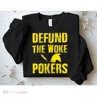 Defund Woke Pokers Sweatshirt thumb 2