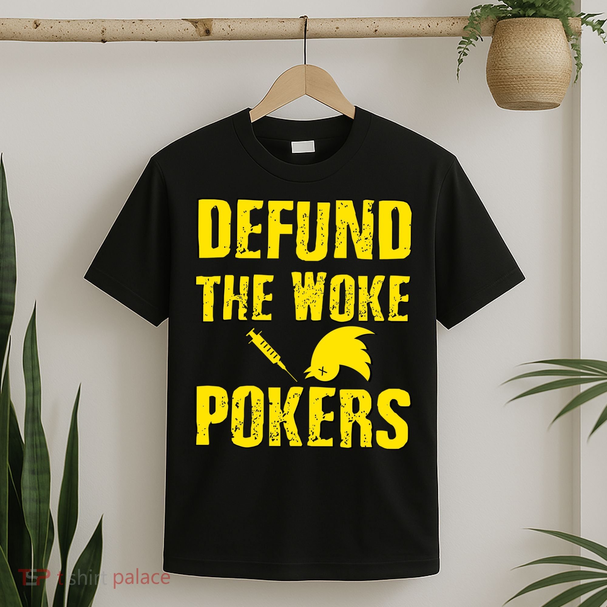 Defund Woke Pokers T-Shirt