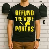 Defund Woke Pokers T-Shirt thumb 6